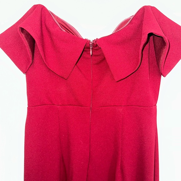 Song of Love Red Off-the-Shoulder Maxi Dress Lulus S - Picture 3 of 10